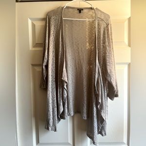 Torrid Gray 3/4 Sleeve Sweater